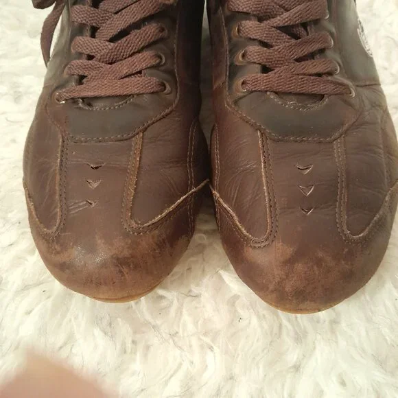 LACOSTE IZOD Swerve Lace Edge 524 Men's Sneakers/Driving Shoes Size 9 - Picture 4 of 10